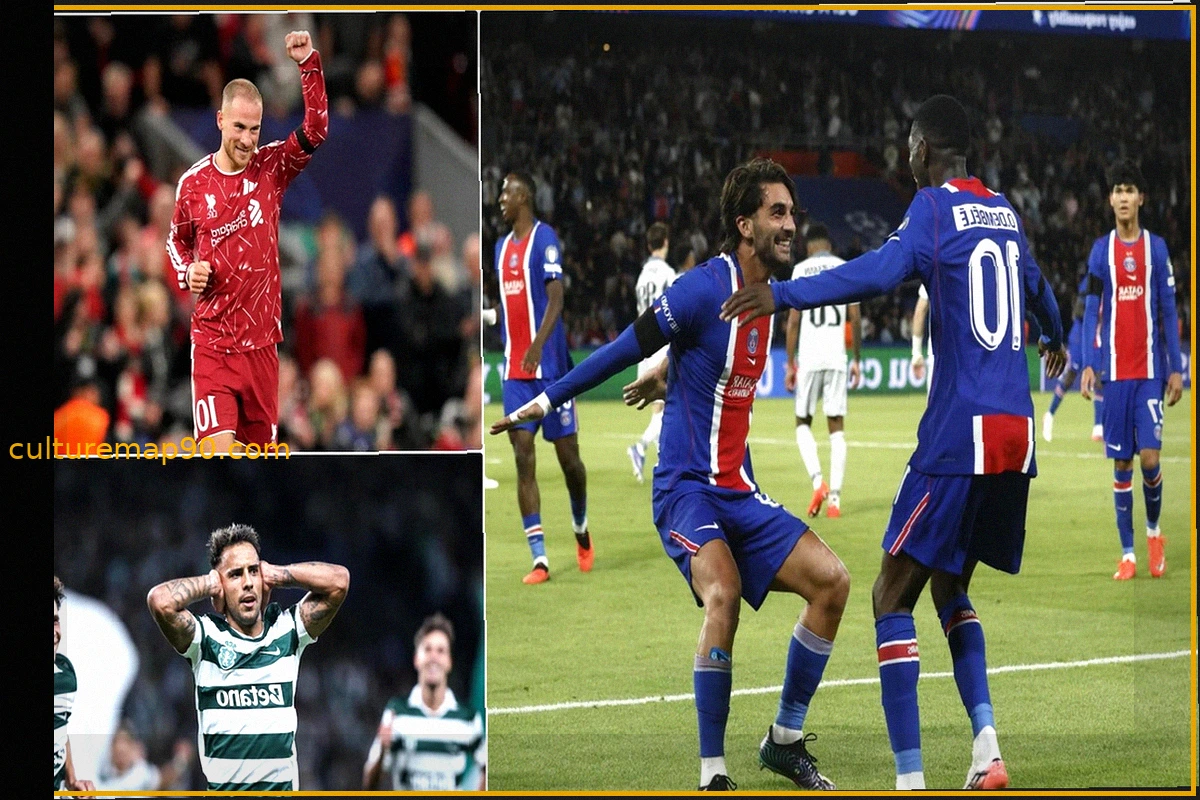 PSG Shines in Champions League; Liverpool Defeats Atletico