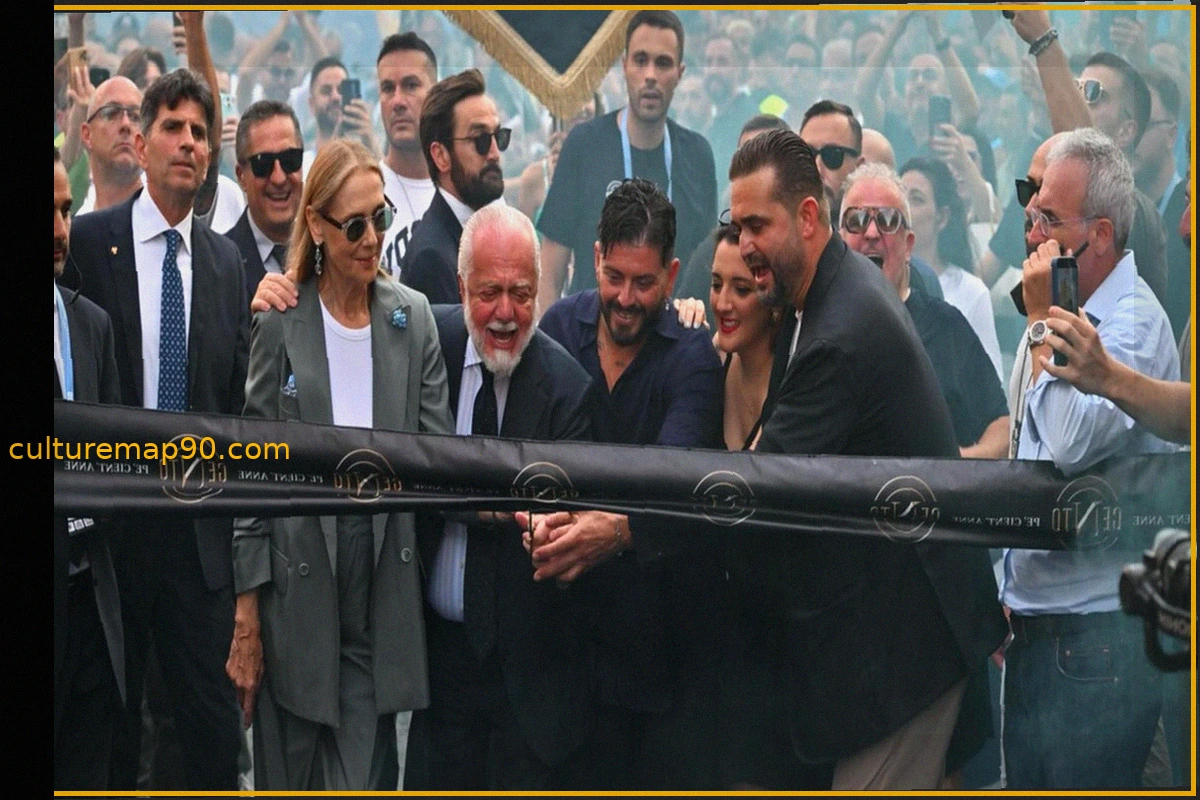 Napoli Centenary Celebration Kicks Off with Ribbon Cutting, Moves to Piazza del Plebiscito; De Laurentiis and Allegri Discuss Champions League Aspirations